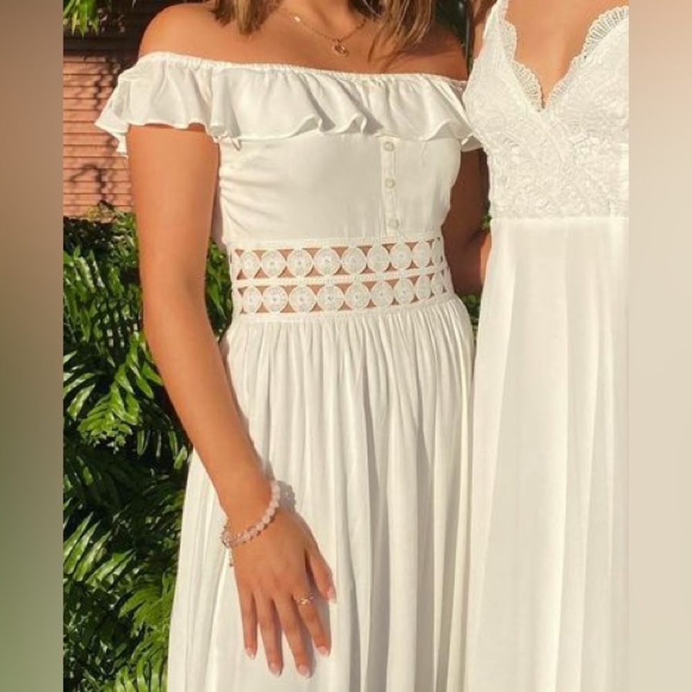 Small White sorority dress bridal